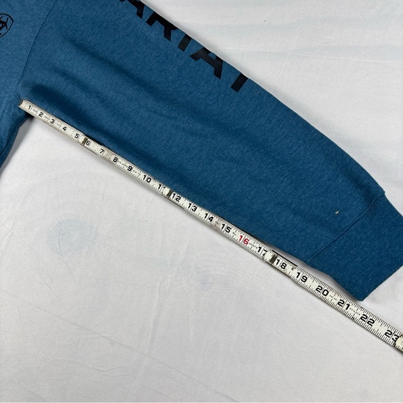 Ariat Men's Blue Hoodie Large - Picture 8 of 8